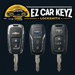 Chevy Silverado, Ford F-150, and Toyota Tacoma truck keys - the Fillmore work truck mix