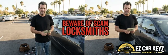 Locksmith scam warning - real scenarios seen in Fillmore