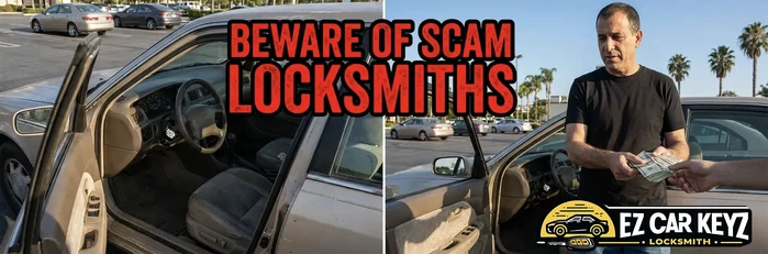 Locksmith scam warning - real scenarios seen in Imperial Beach