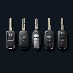 Honda, Toyota, Nissan, Hyundai, and Kia keys - the Lemon Grove Broadway strip vehicle mix