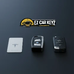 Tesla, BMW, and Lexus smart keys - the Oak Park HOA community daily driver mix