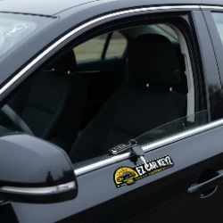 Car window lockout tool at a Camp Pendleton gate - Oceanside morning rush lockout