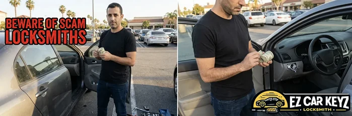 Locksmith scam warning - real scenarios seen in Ramona