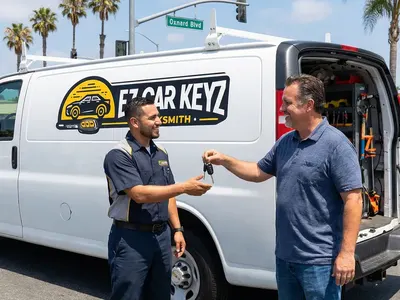 Karoon Barmaki 5-star car key replacement review San Diego