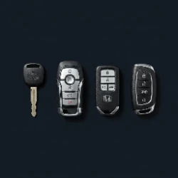 Toyota, Ford, Honda, and Hyundai keys - the family suburb mix in Simi Valley