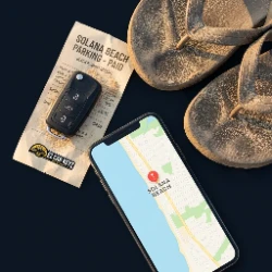 Solana Beach Lomas Santa Fe coverage and parking - every block under 10 minutes