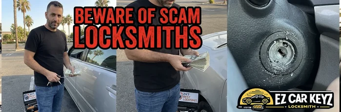 Locksmith scam warning - real scenarios seen in Vista
