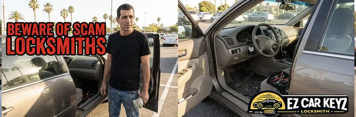 Locksmith scam warning - real scenarios seen in Westlake Village