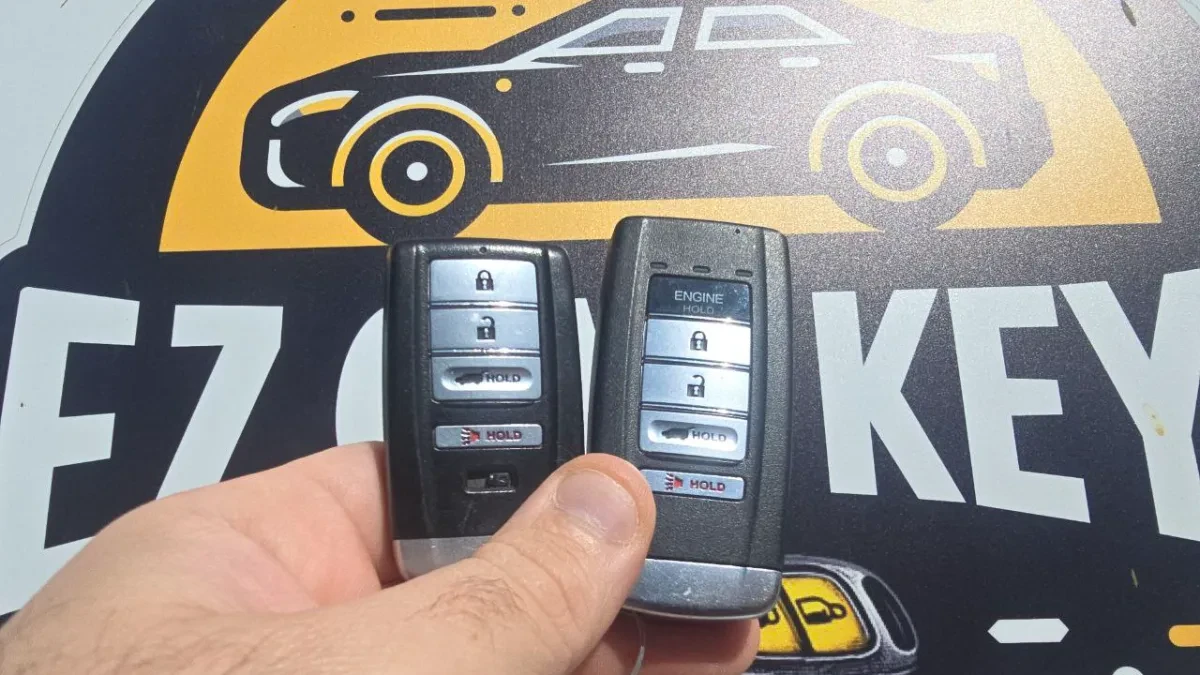 Licensed locksmith replacing 2014 Acura ILX key in Oceanside CA