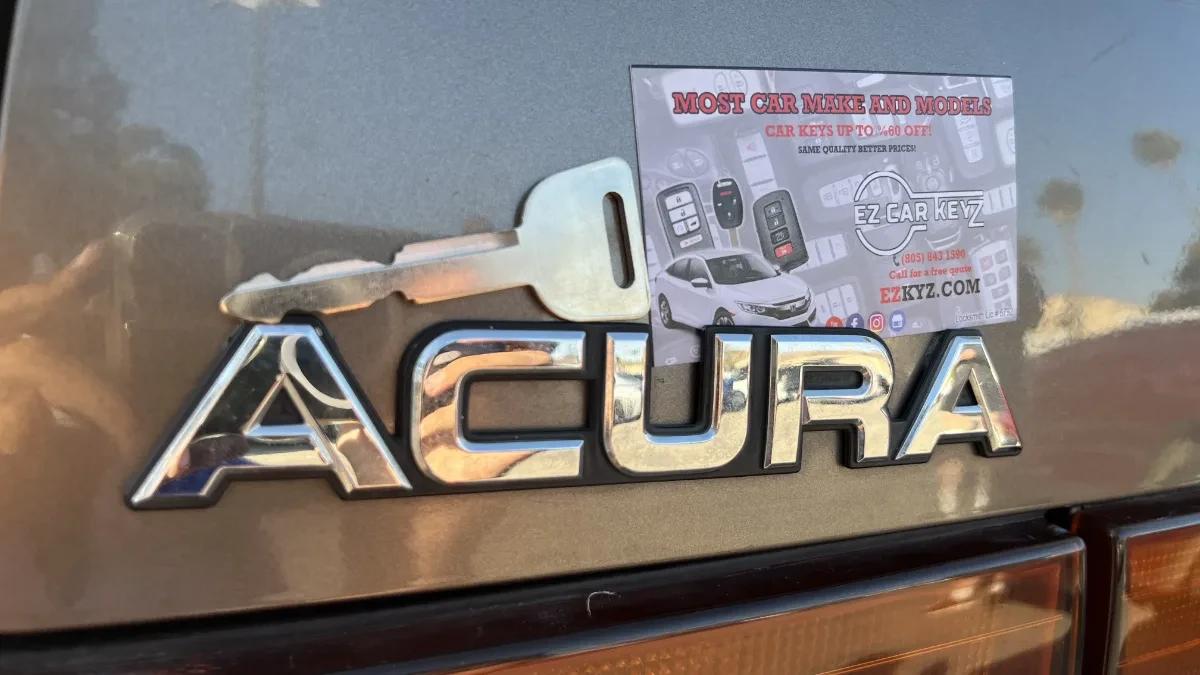2021 Acura ILX key replacement at half the dealer price in Otay Mesa CA