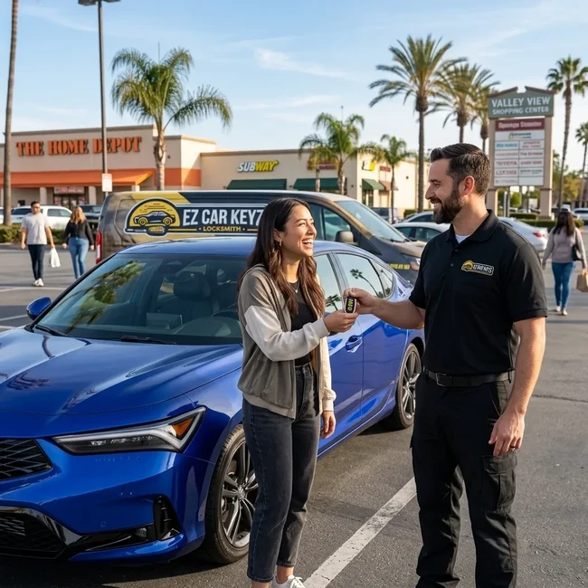 Acura Integra key replacement in San Diego County