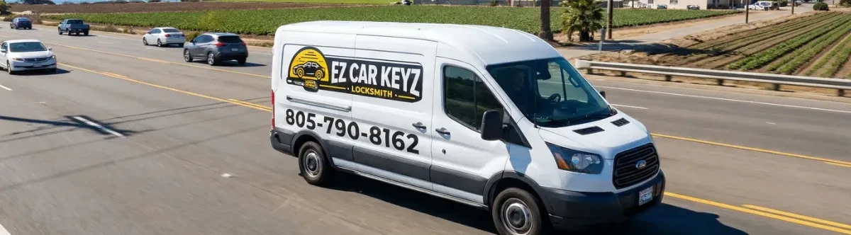 EZ Car Keyz mobile locksmith van