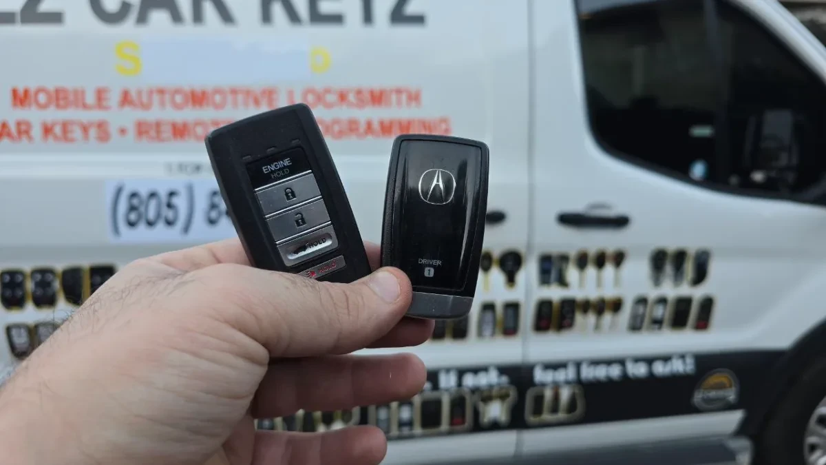Same-day 2013 Acura MDX key replacement in Lemon Grove CA