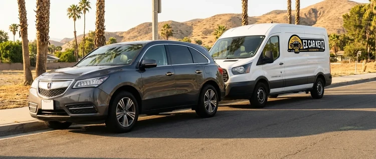 Acura MDX mobile car key service by EZ Car Keyz in San Diego County