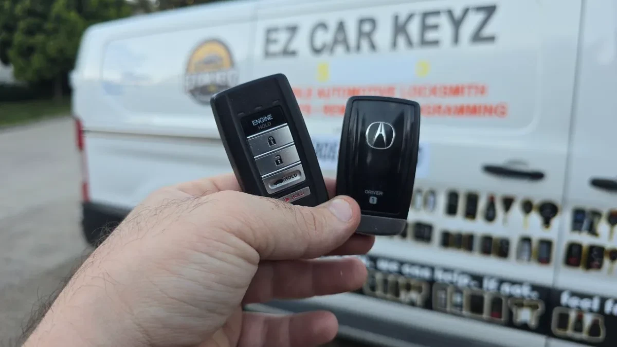 Mobile 1999 Acura NSX key replacement at your location in Vista CA