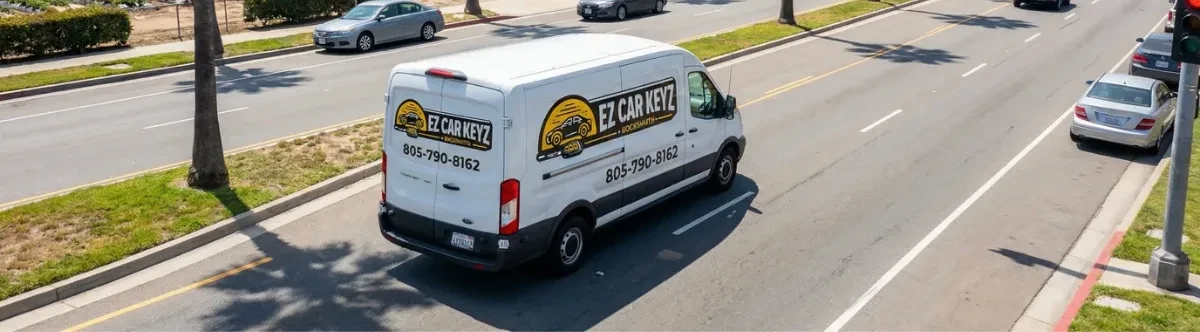 EZ Car Keyz mobile locksmith van