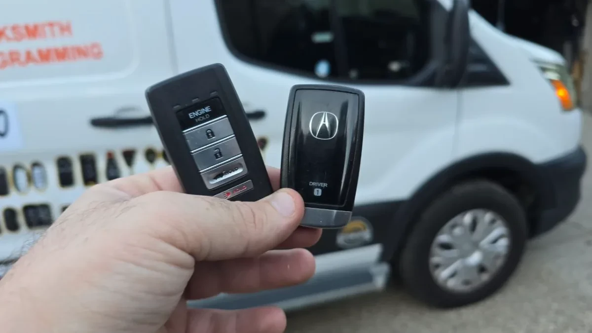 Quick turnaround 2022 Acura RDX car key by EZ Car Keyz in Rancho Bernardo CA