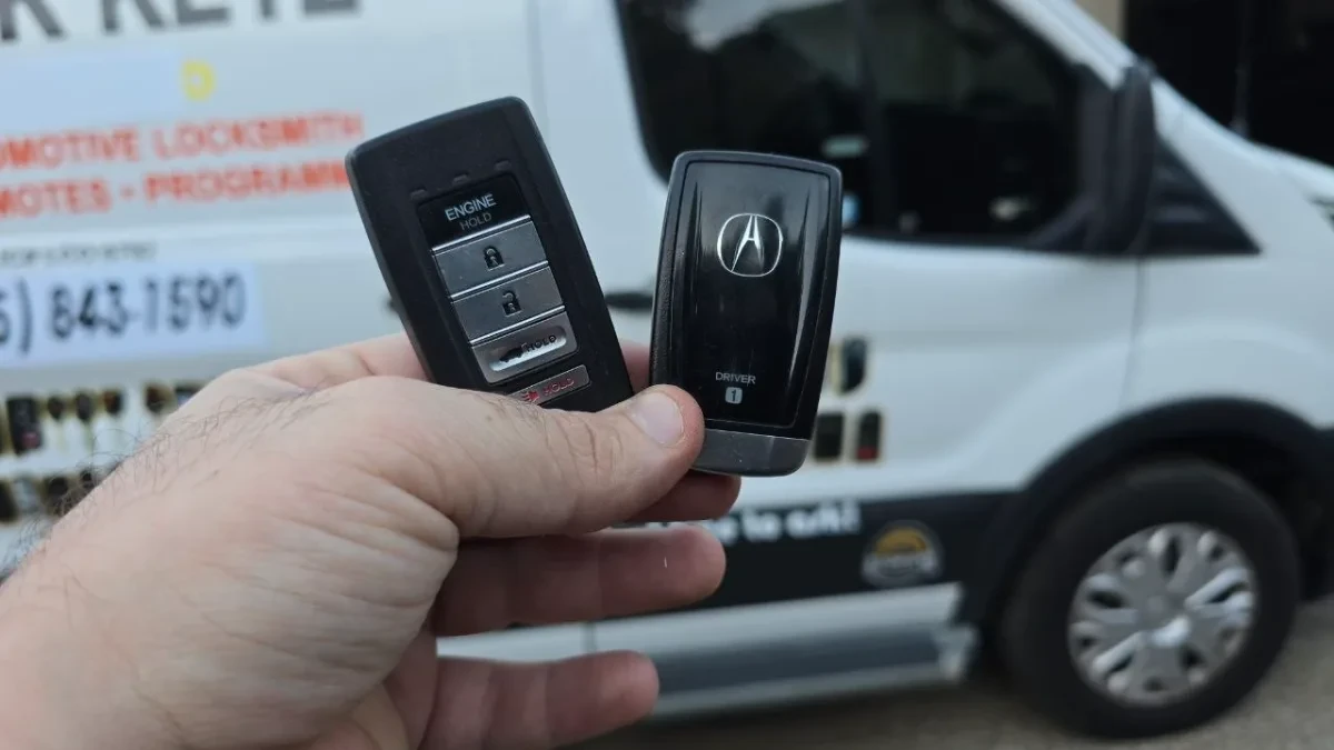 Quick turnaround 2025 Acura RDX car key by EZ Car Keyz in San Marcos CA