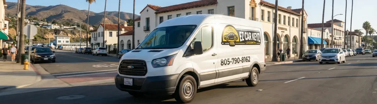 EZ Car Keyz mobile locksmith van