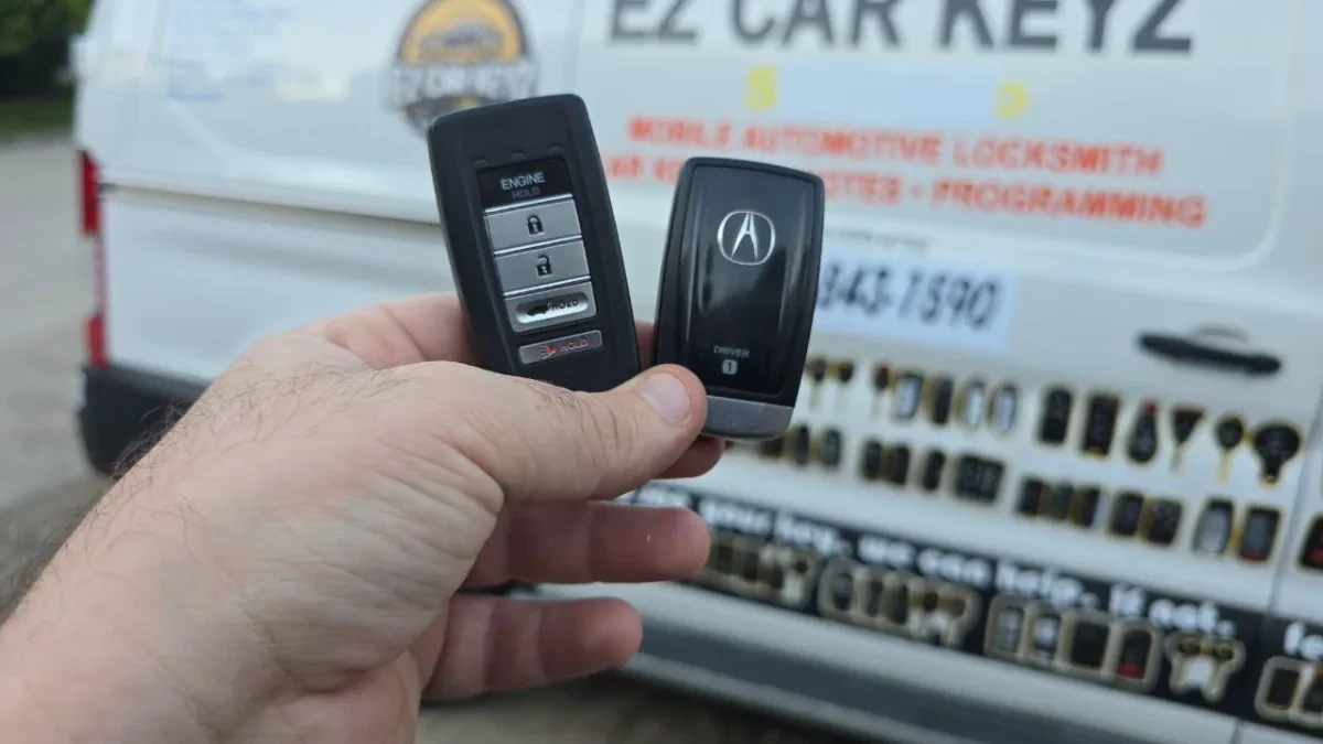 All keys lost service for 2017 Acura RLX by EZ Car Keyz Fallbrook CA