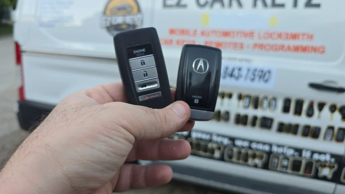 Same-day 2004 Acura RSX key replacement in Otay Mesa CA