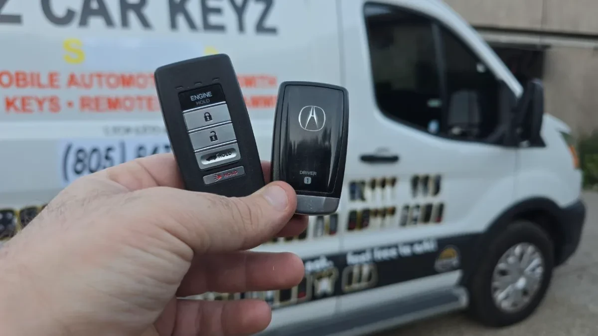 2006 Acura TL key replaced in your driveway in Fallbrook CA