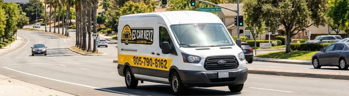 EZ Car Keyz mobile locksmith van