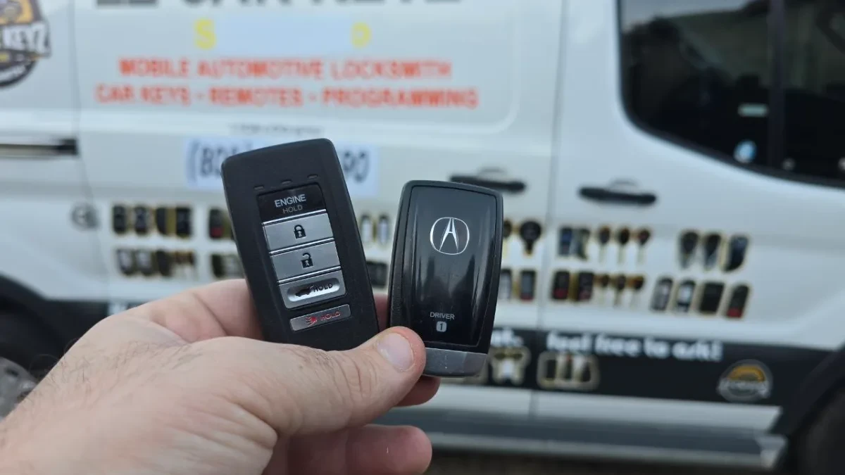2017 Acura TLX key replacement at half the dealer price in Otay Mesa CA