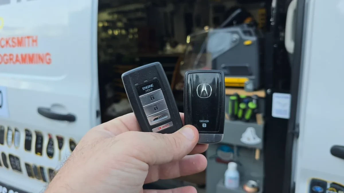 Mobile 2022 Acura TLX key replacement at your location in Oceanside CA