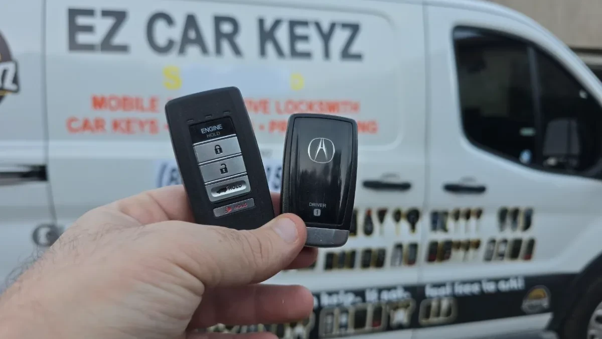 2012 Acura TSX key made with no spare by EZ Car Keyz Imperial Beach CA