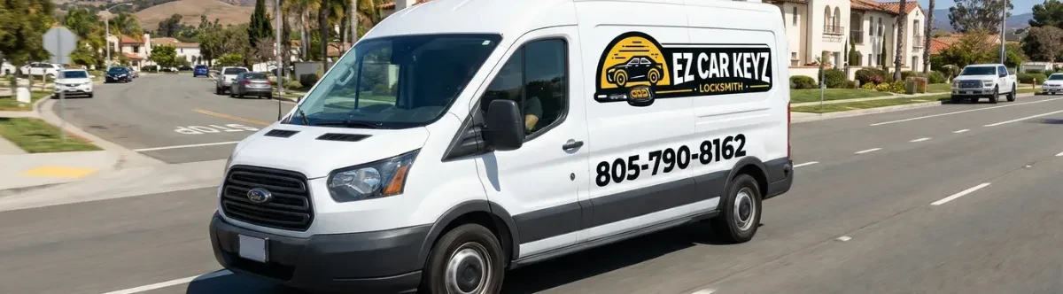 EZ Car Keyz mobile locksmith van