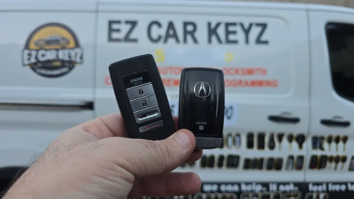 Lost 2013 Acura TSX key replacement by EZ Car Keyz in Fallbrook CA