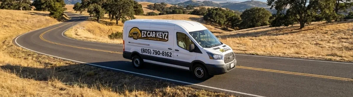 EZ Car Keyz mobile locksmith van