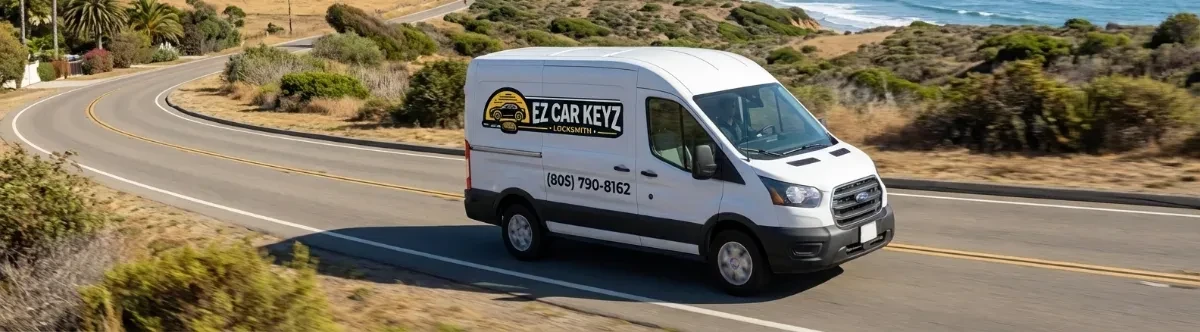 EZ Car Keyz mobile locksmith van