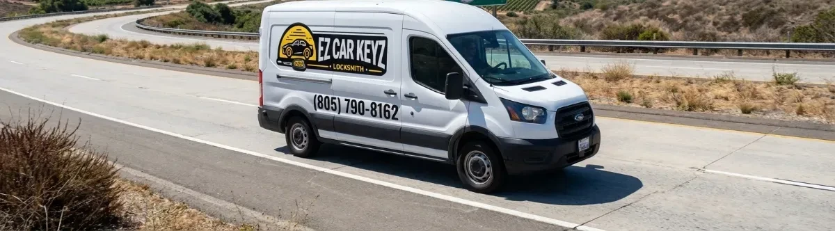 EZ Car Keyz mobile locksmith van