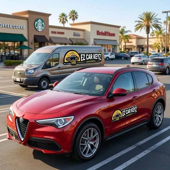 Alfa Romeo Stelvio key replacement in San Diego County
