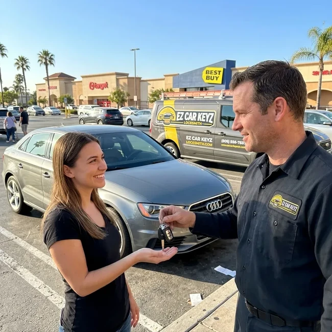Audi A3 key replacement in San Diego County