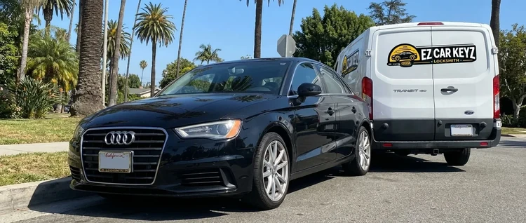 Audi A3 mobile car key service by EZ Car Keyz in San Diego County