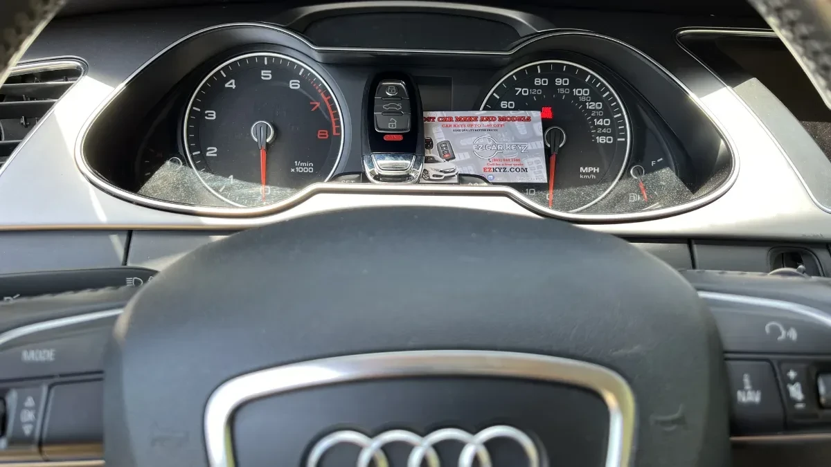Certified auto locksmith servicing 2005 Audi A4 in Solana Beach CA