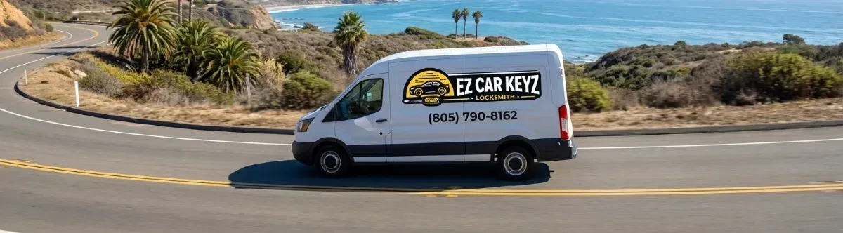 EZ Car Keyz mobile locksmith van