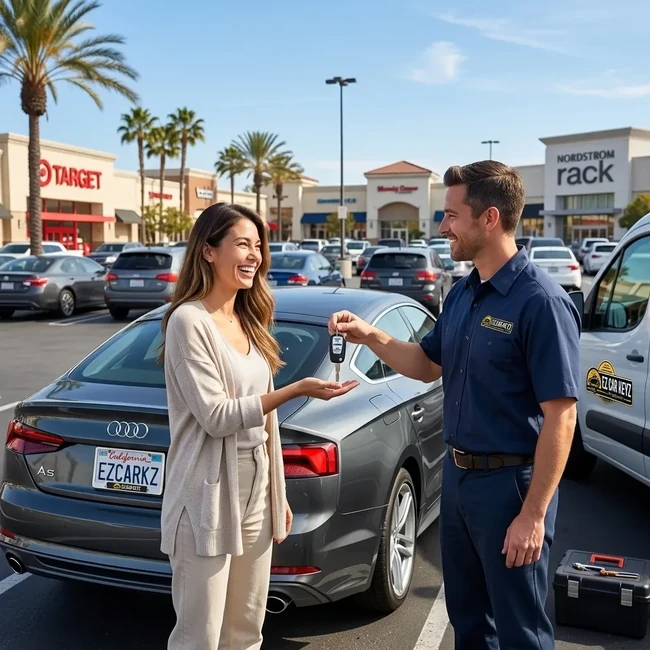 Audi A5 key replacement in San Diego County