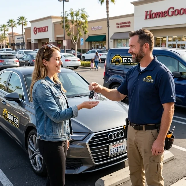 Audi A6 key replacement in San Diego County