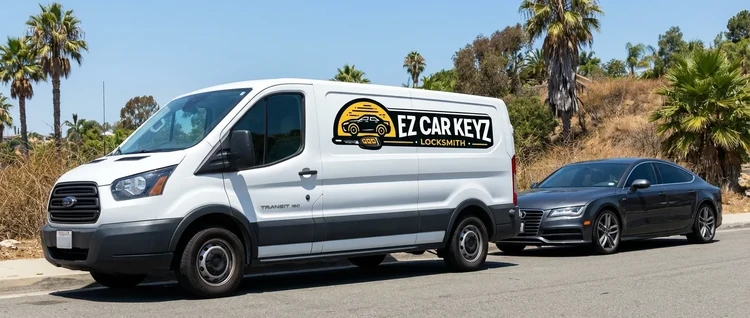 Audi A7 mobile car key service by EZ Car Keyz in San Diego County