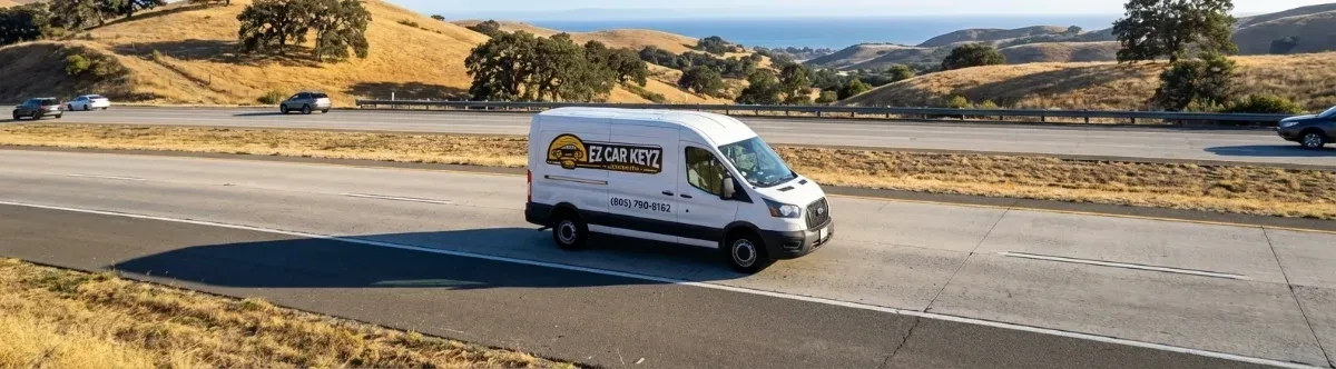 EZ Car Keyz mobile locksmith van