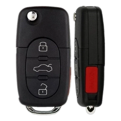 2005 Audi A8 Remote Flip Key MYT8Z0837231