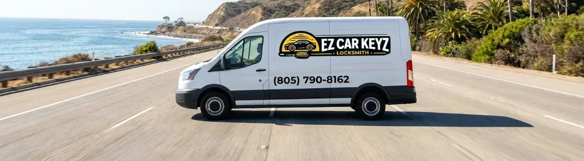 EZ Car Keyz mobile locksmith van