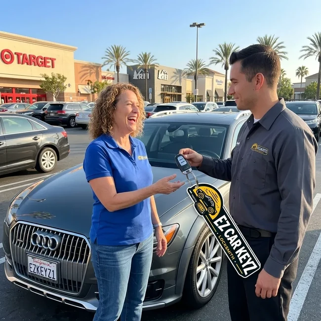 Audi Allroad key replacement in San Diego County