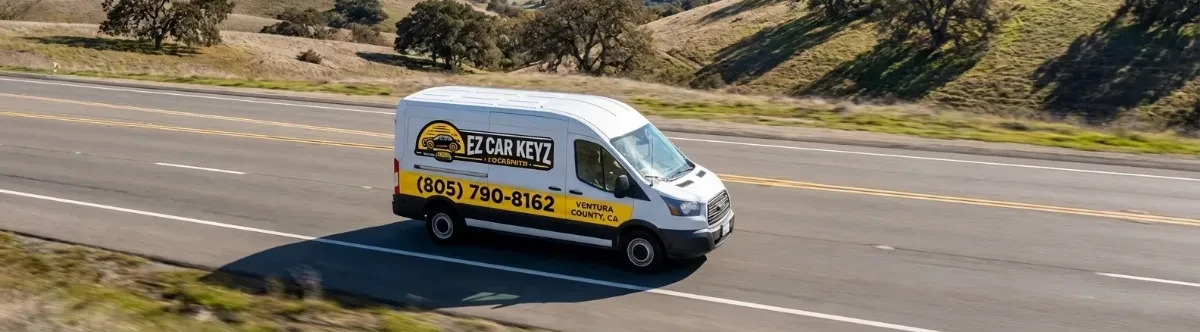 EZ Car Keyz mobile locksmith van
