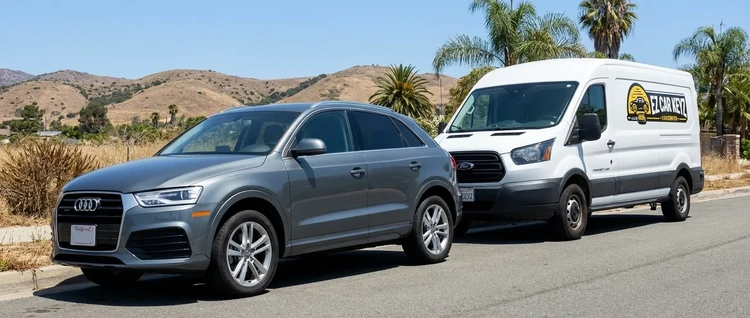 Audi Q3 mobile car key service by EZ Car Keyz in San Diego County