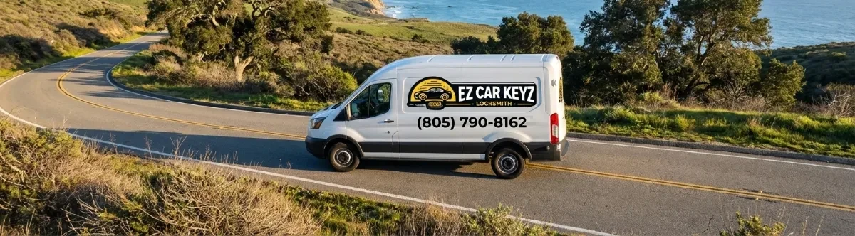 EZ Car Keyz mobile locksmith van